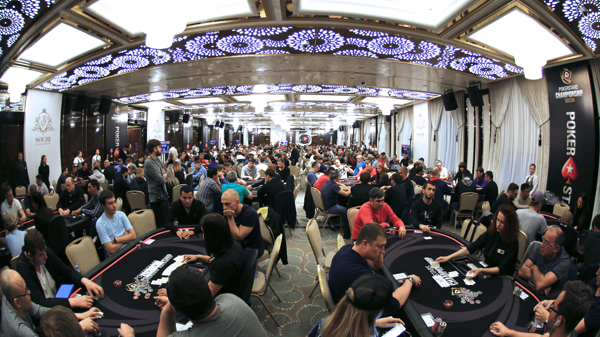 live poker room tournament