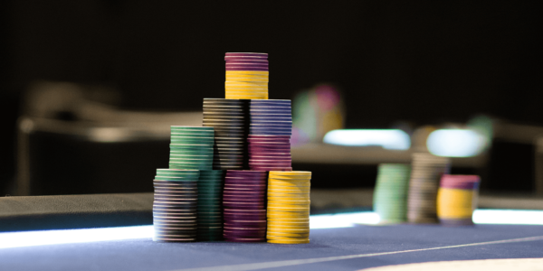 Tower of Poker Chips