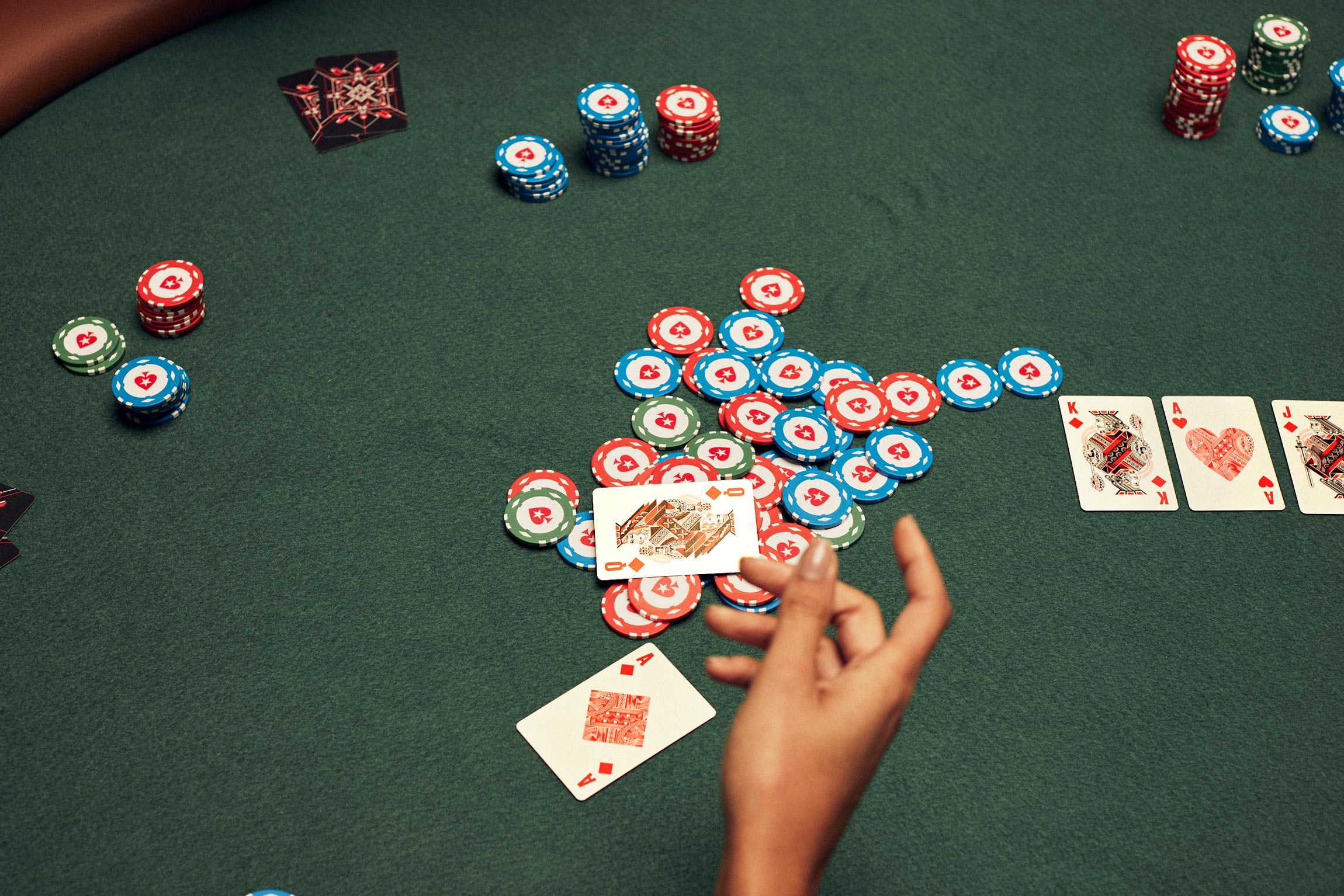 Posiciones de los jugadores en la mesa de póker